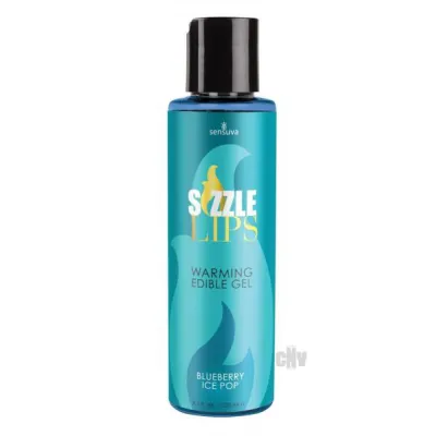 Sizzle Lips Warming Gel Blueberry Ice Pop 4 2 Oz
