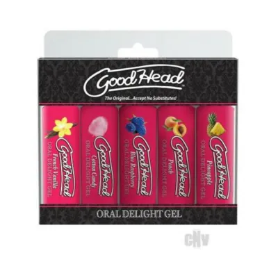 Goodhead Oral Delight Gel 5 pack 1 Oz