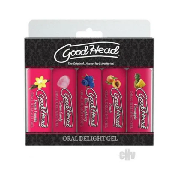 Goodhead Oral Delight Gel 5-pack 1 Oz.