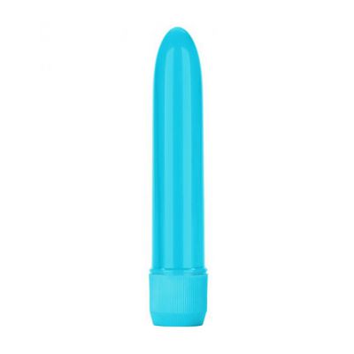 Neon Vibrator Blue 4 5 Inch