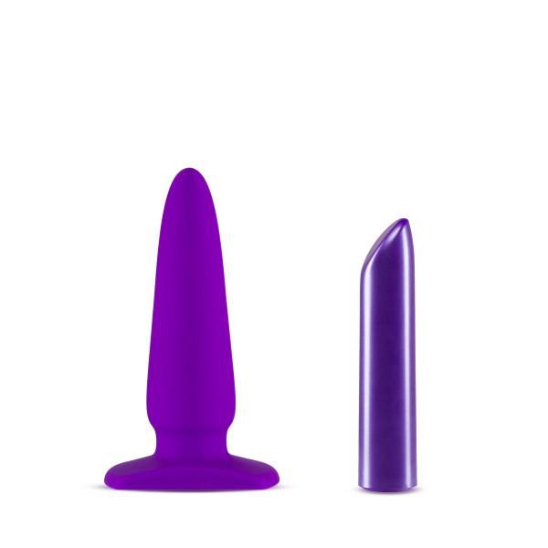 Blush Noje B5 Powerful Bullet Vibe with Butt Plug Attachment