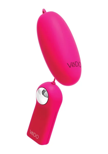 AMI Remote Control Silicone Vibrating Bullet By VeDO - Foxy Pink