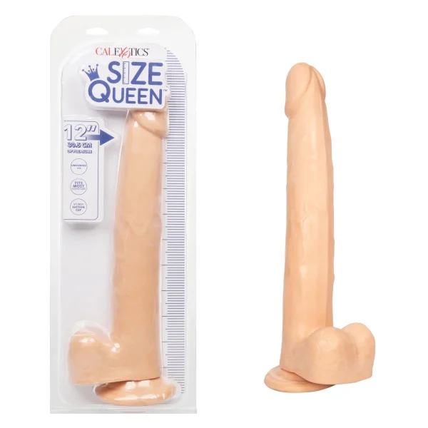 Size Queen 12 inch-30.5 Cm - Ivory