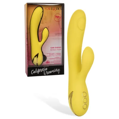 California Exotic 7 San Diego Seduction Thumping Rabbit Vibrator