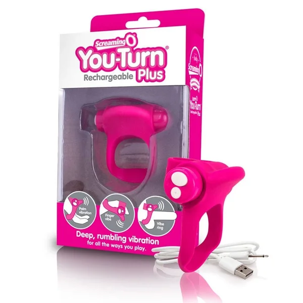 Screaming O You-Turn Plus Vibrating Cock Ring — image 17 of 20