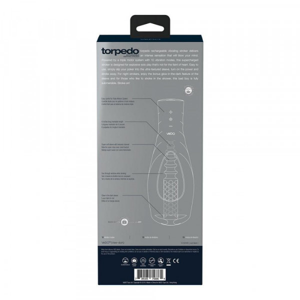 VeDO Torpedo Vibrating Masturbation Sleeve