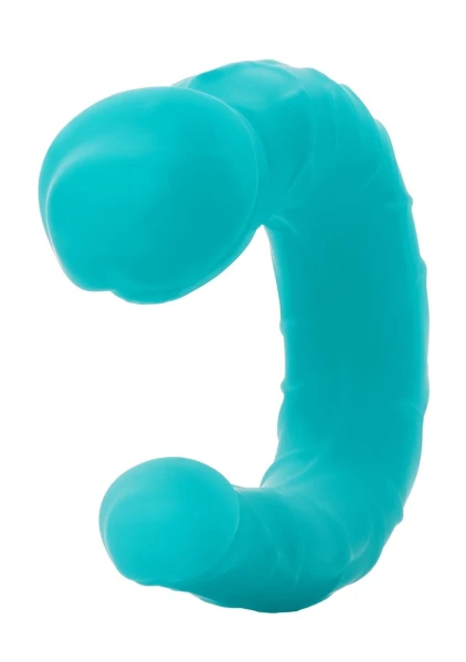 Silicone Double Dong Ac-dc Dong - Teal