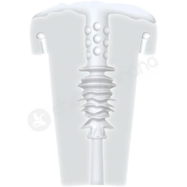 Zero Tolerance Sucking Good White Vibrating Masturbator With Vacuum Suction