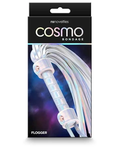 Cosmo Bondage Flogger Rainbow