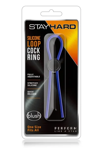 Stay Hard - Silicone Loop Cock Ring