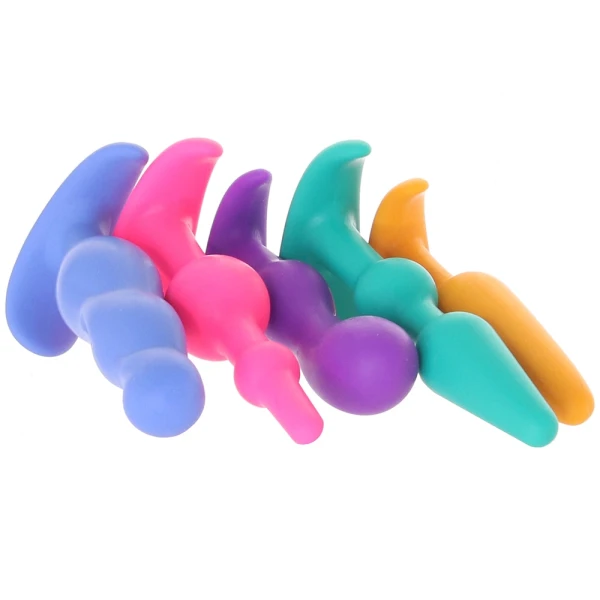 Anal Lovers Beginner Silicone Plug Kit — image 4 of 10