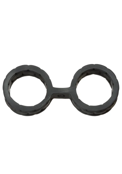 Japanese Style Bondage Silicone Cuffs - Large