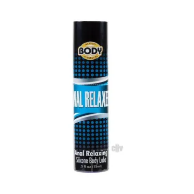 Anal Lube Body Action Anal Relaxer Silicone Lubricant 5oz Bottle
