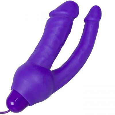 Double Penetration 10 Function Remote Control Vibrating Dildo