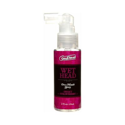Goodhead Wet Head Dry Mouth Spray Sweet Strawberry 2 Fl Oz