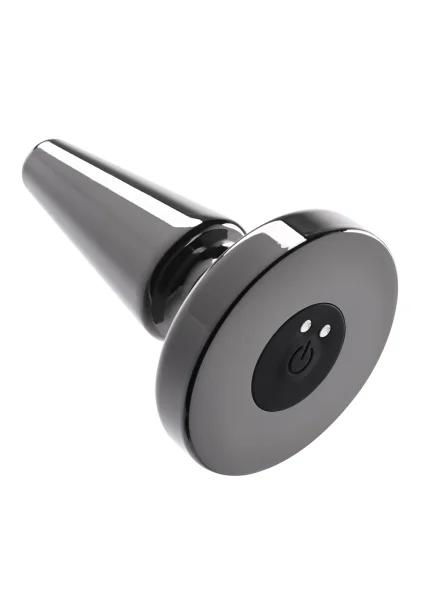 Beginner Metal Plug Rechargeable Vibrating Butt Plug By Evolved Novelties