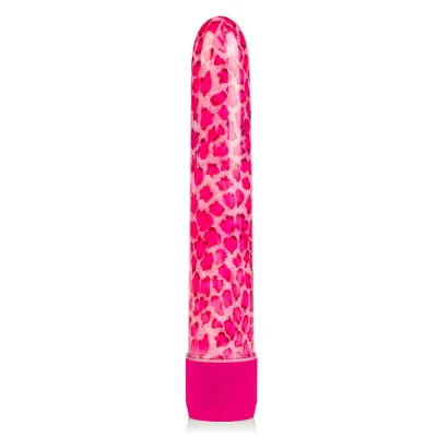 Pink Leopard Massager Vibrator 2 x C