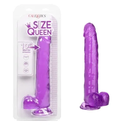 Calexotics Size Queen 10 Purple Dildo