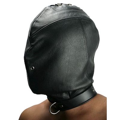 Strict Leather Premium Confinement Hood In Small medium Black