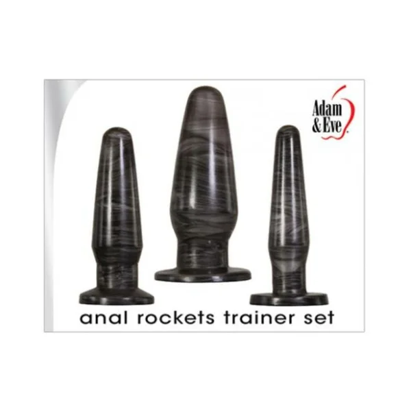 A&e Anal Rockets Trainer Set Of 3 Gray