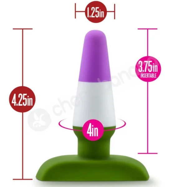 Avant Pride P6 Beyond Smooth Silicone Anal Plug