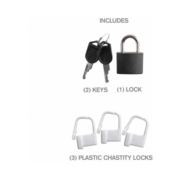 Fantasy C-Ringz Hardcore Silicone Cock Blocker Black