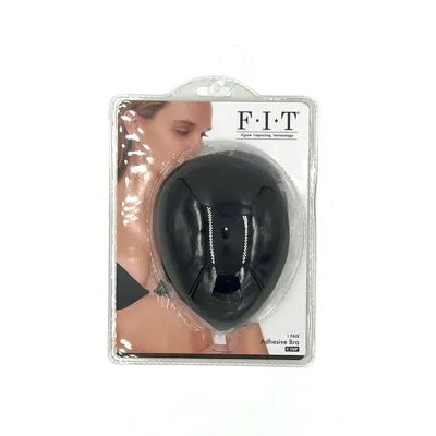 Cloth Adhesive Bra Cup C Black