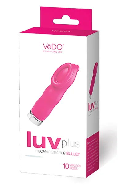 Luv Plus Rechargeable Silicone Vibrator by Vedo