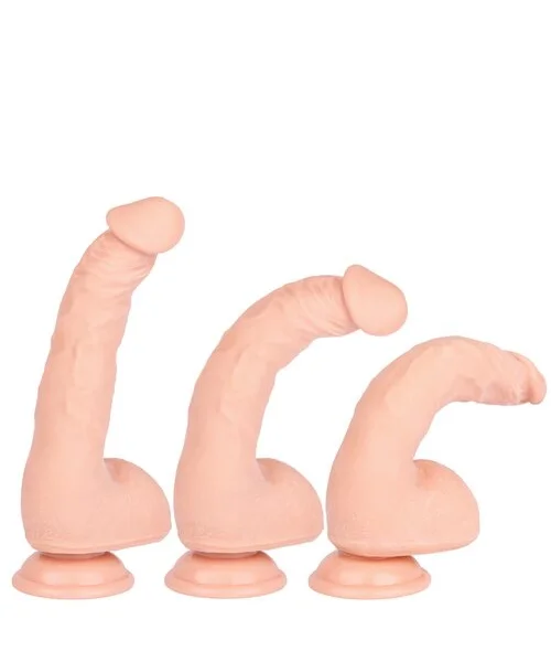 Bondara Wonky Bonks Light Tone Realistic Suction Dildo - 9 Inch — image 8 of 11