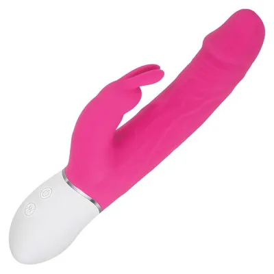 Adam Eve Realistic Rechargeable Pink Rabbit Vibrator