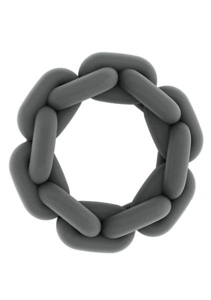 Sono No 4 Chain Cockring Grey — image 5 of 6