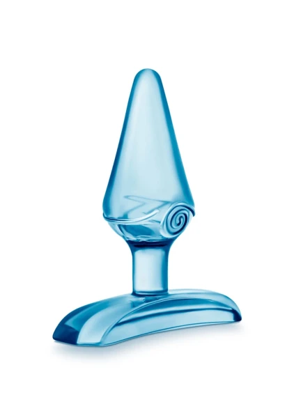 Blush Play With Me Hard Candy Anal Toy - Blue