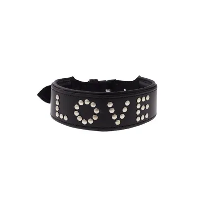 Bound X Love Studded Collar