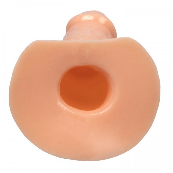 Unisex Hollow Strap-On Dildo - 6 Inch