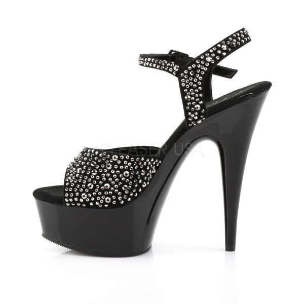 DELIGHT-609RS - 6" Heel, 1 3/4" PF Ankle Strap Sandal — image 3 of 4