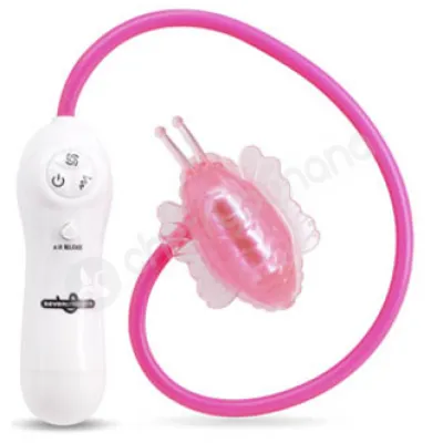 Butterfly Tingle Vibrating Clitoral Pump