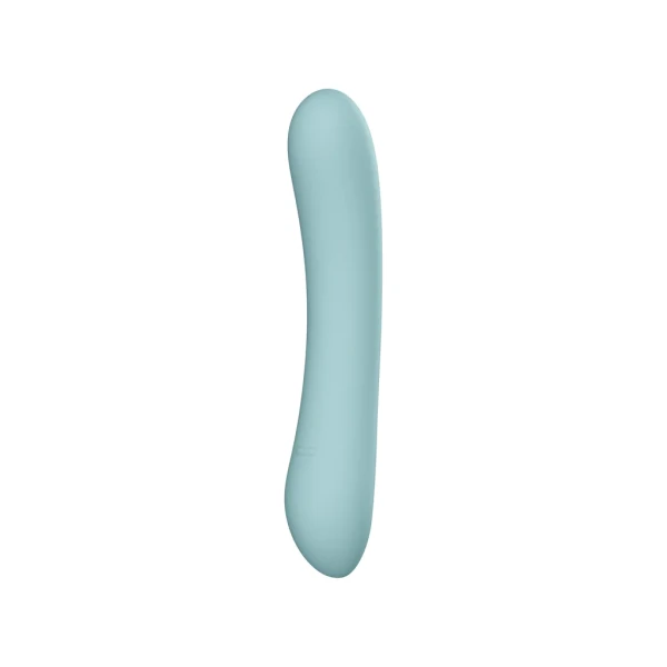 KIIROO Pearl 2+ Silicone USB Rechargeable Waterproof Interactive G-Spot Vibrator - Turquoise