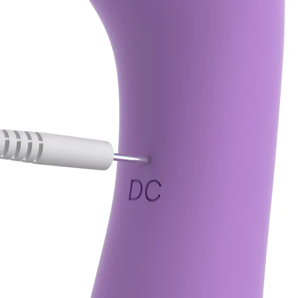 Fantasy For Her Silicone Rechargeable Duo Wand Massage-Her - Dual Function Wand With G-Spot Vibrator