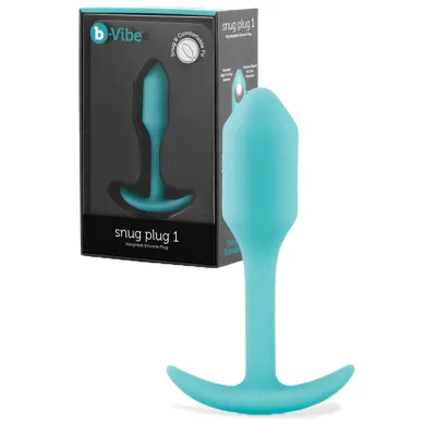 B Vibe Snug Plug 1 3 4 Weighted Butt Plug