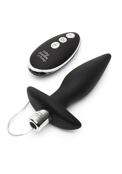 Fifty Shades of Grey Relentless Vibrations Remote Control Butt Plug