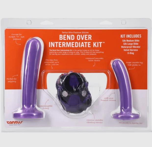 Tantus Bend Over Intermediate Strap-On Kit