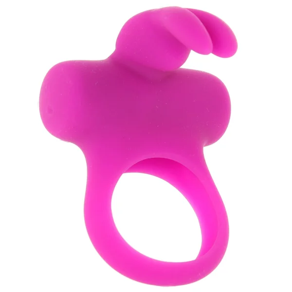 Ohhh Bunny Frisky Bunny Vibrating Cock Ring - Perfectly Purple