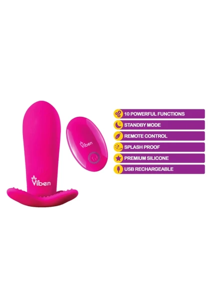 Viben Intrigue Wearable G-Spot Vibrator with Remote