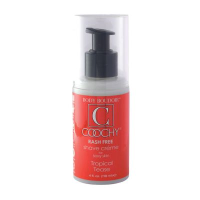 Coochy Shave Creme Tropical Tease 4 Oz