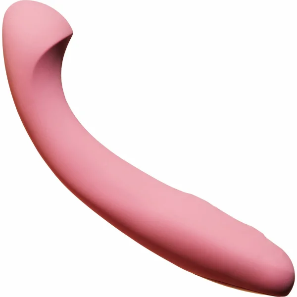 Arc Silicone Waterproof Rechargeable G-Spot Vibrator By Dame - Berry — image 4 of 25