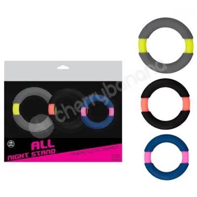 All Night Stand Cock Ring Set 1