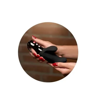 Fun Factory Black Line Miss Bi Rabbit Vibrator Black