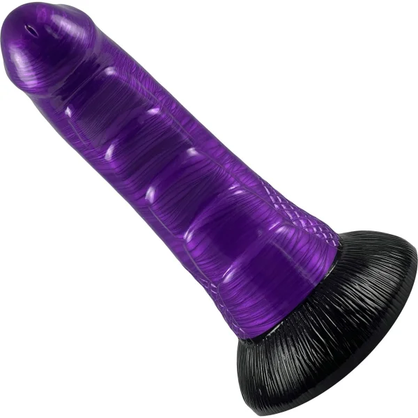 Stardust Grand Cosmos 9" Silicone Suction Cup Dildo - Purple