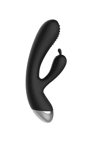 Electroshock E-Stimulation Rabbit Vibrator Black