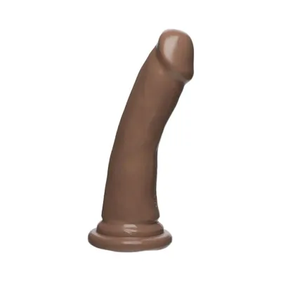 Doc Johnson Firmskyn Slim Dildo Tan 6 Inch